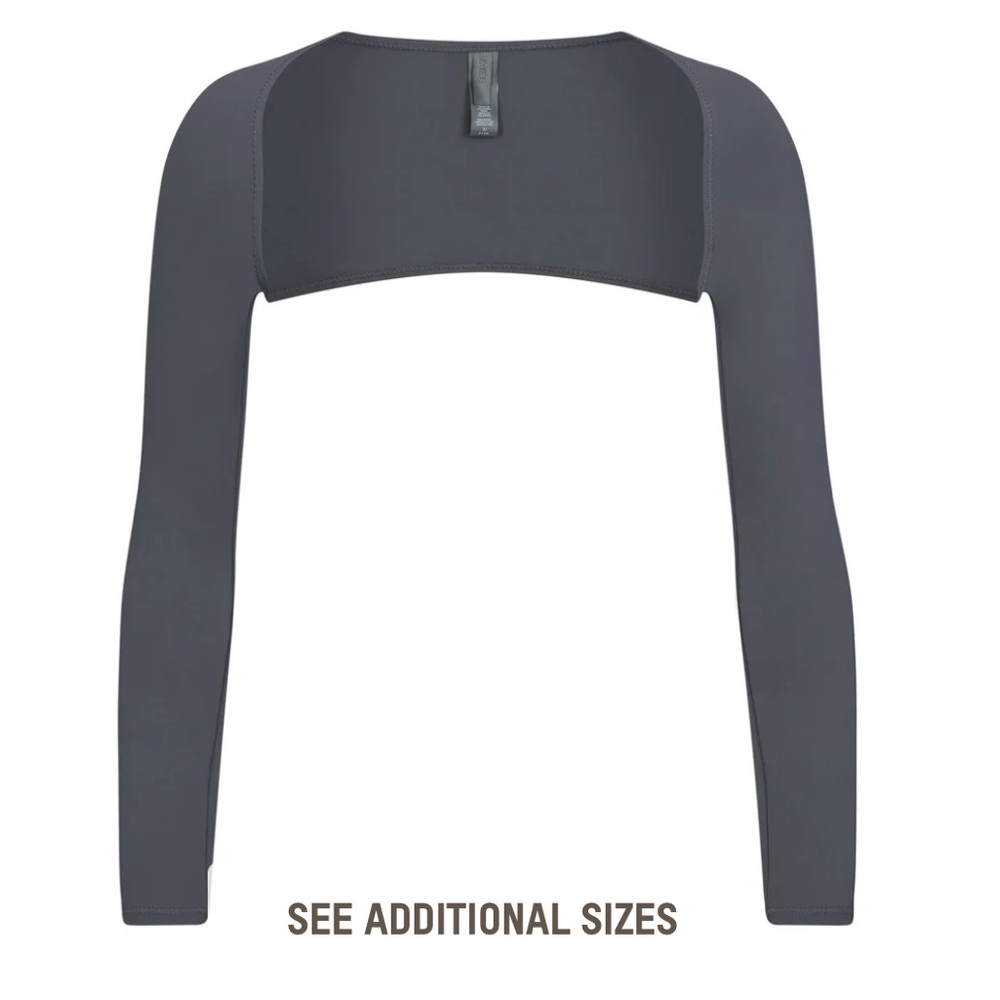Skims gunmetal shrug